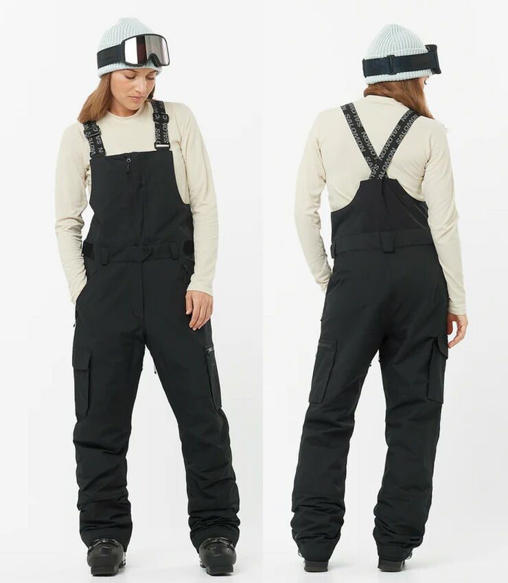 24-25 SALOMON サロモン BASHLEY BIB PANTS W バシュリー ビブ パンツ