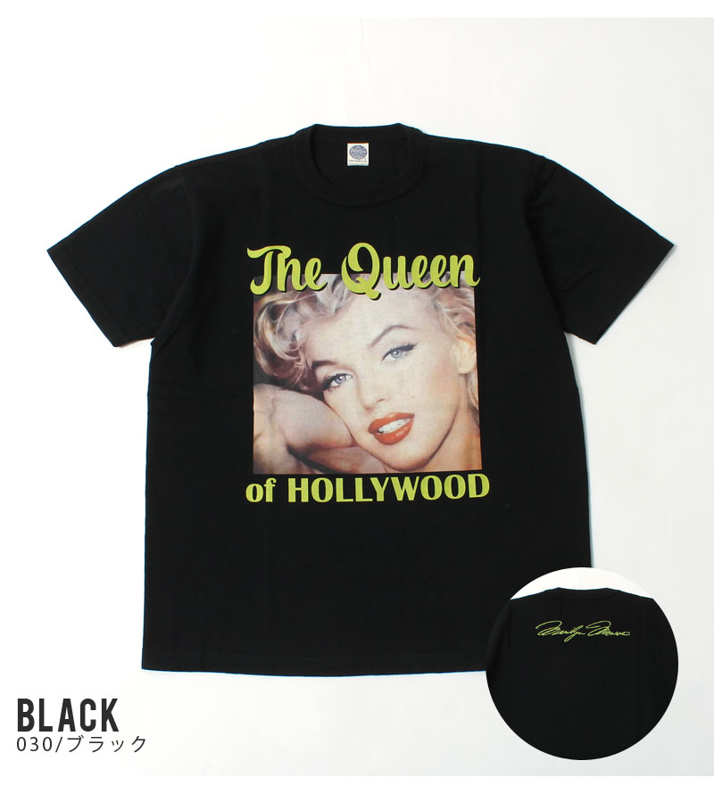 TOYS McCOY(トイズマッコイ) マリリンモンローTシャツ The Queen of
