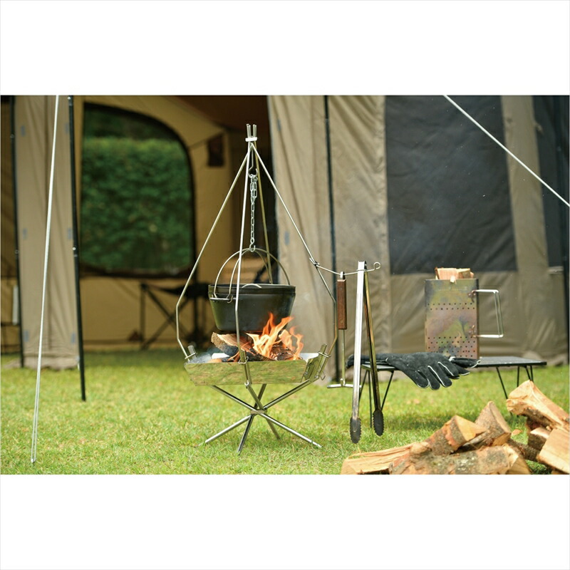 楽天市場】【ふるさと納税】【UNIFLAME】FGポットハンガー 【 ファイア