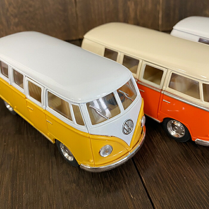 楽天市場】フォルクスワーゲン ワーゲンバス ミニカー レッド グリーン