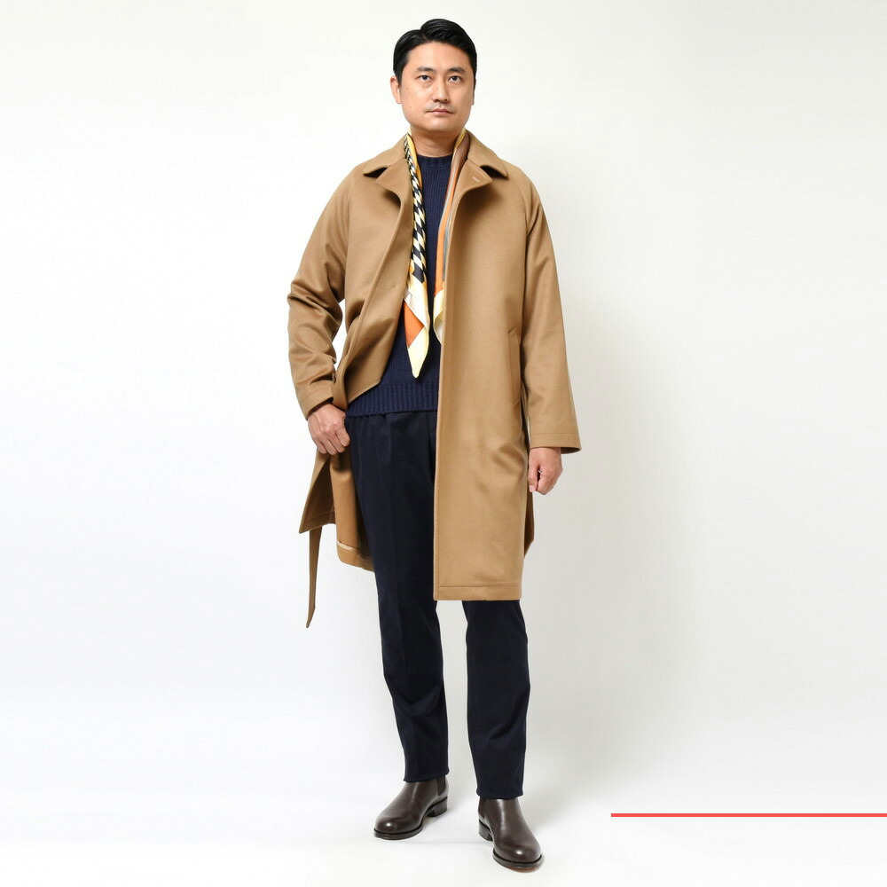 TAGLIATORE（タリアトーレ）SALOMONサロモン ウールフランネルソリッド