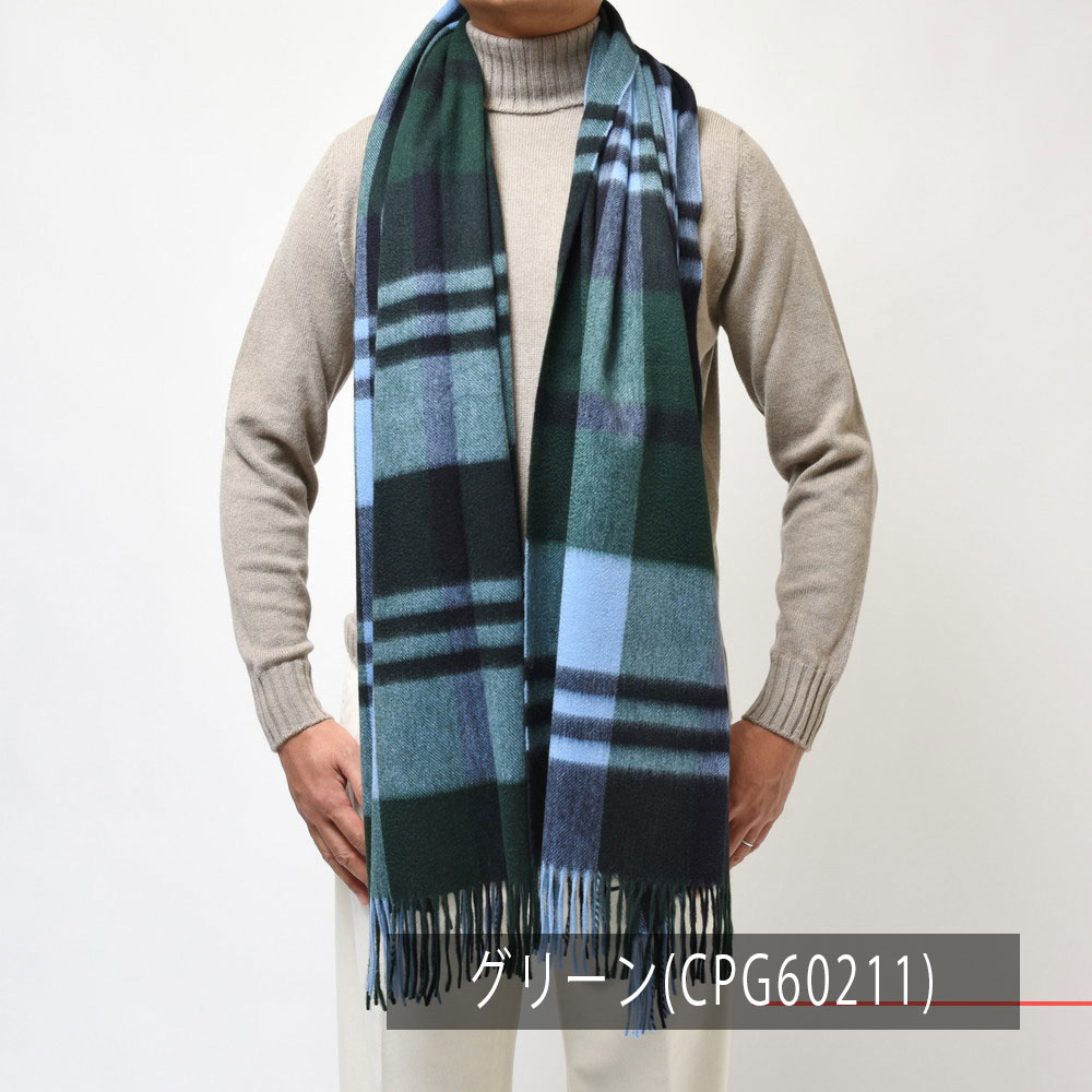 SALE】Joshua Ellis（ジョシュア エリス）カシミアタータンチェック