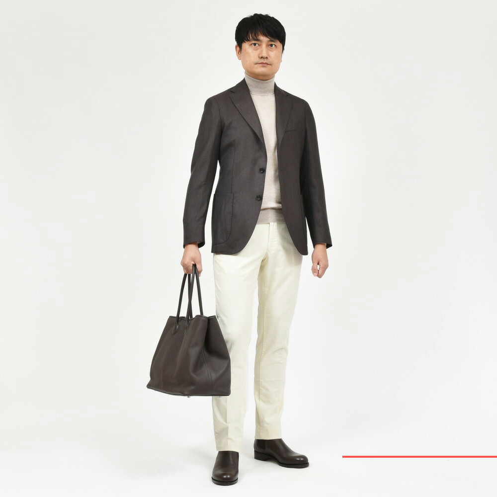 BOGLIOLI（ボリオリ）DOVERドーヴァー ウールホップサック3Bジャケット