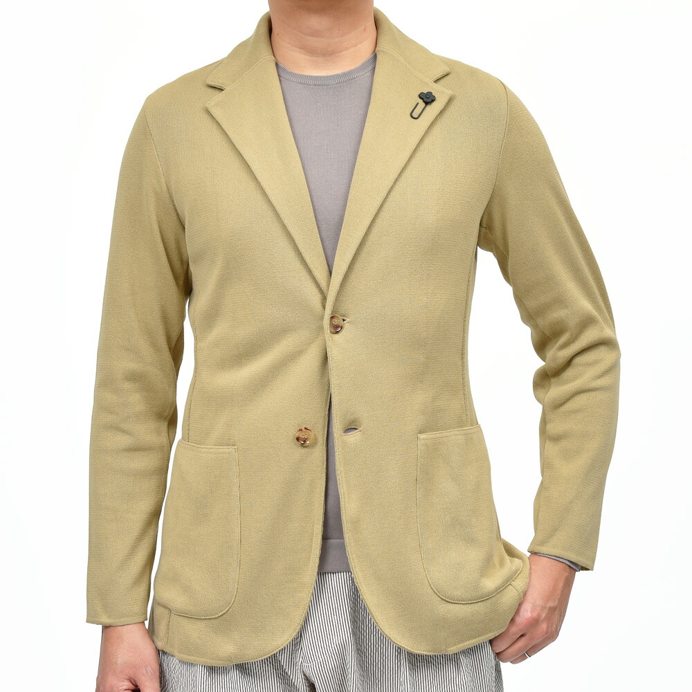 LARDINI（ラルディーニ）オーガニックコットンミラノリブニット