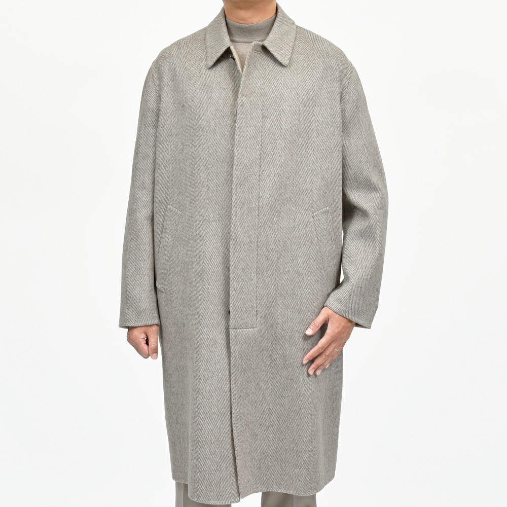 LARDINI（ラルディーニ）PIERREピエール ウールカシミアダブルフェイス