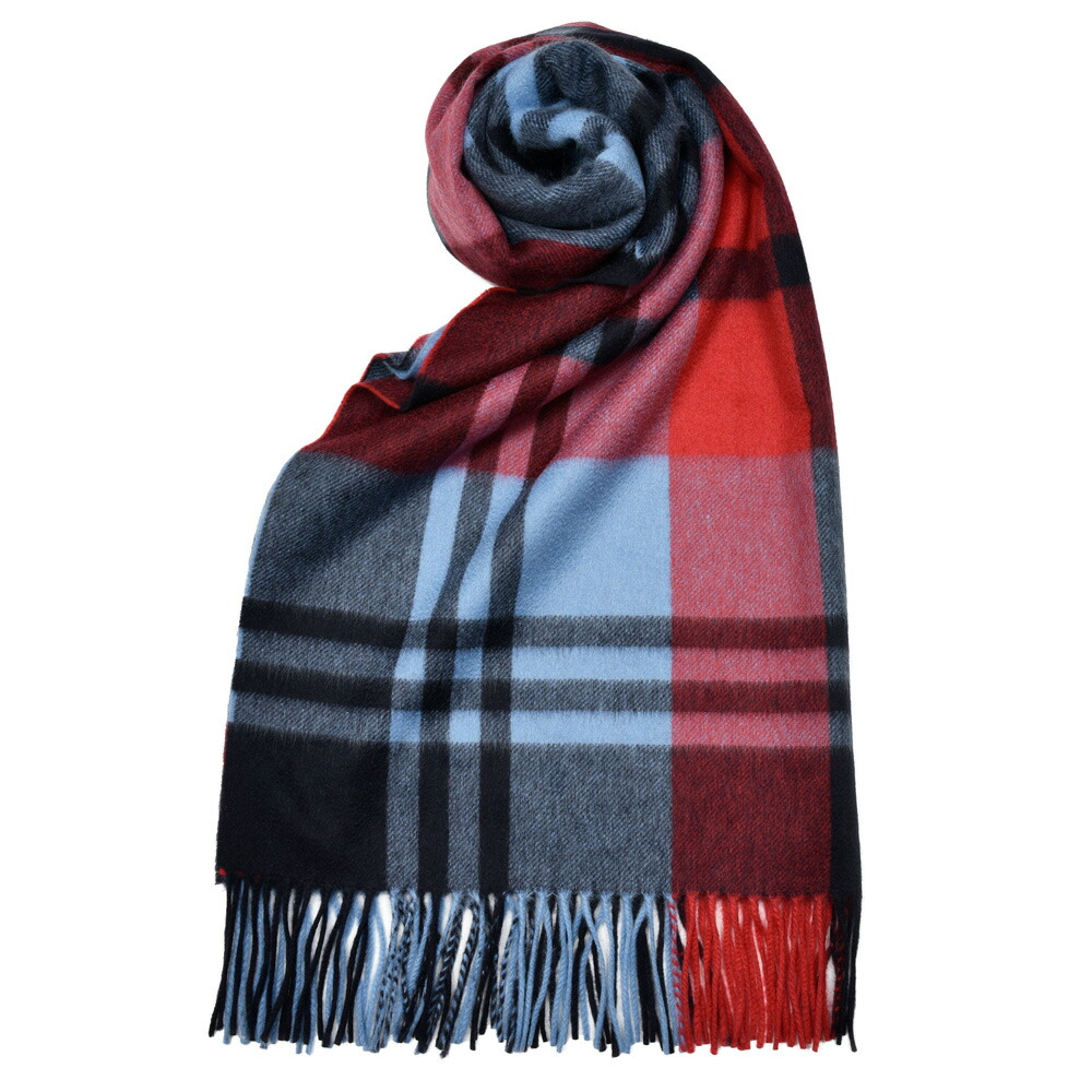 Joshua Ellis（ジョシュア エリス）カシミアタータンチェック大判