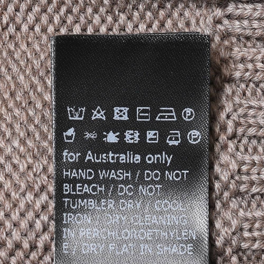 ZANONE（ザノーネ）5ゲージウールソリッドスタンドカラーニット