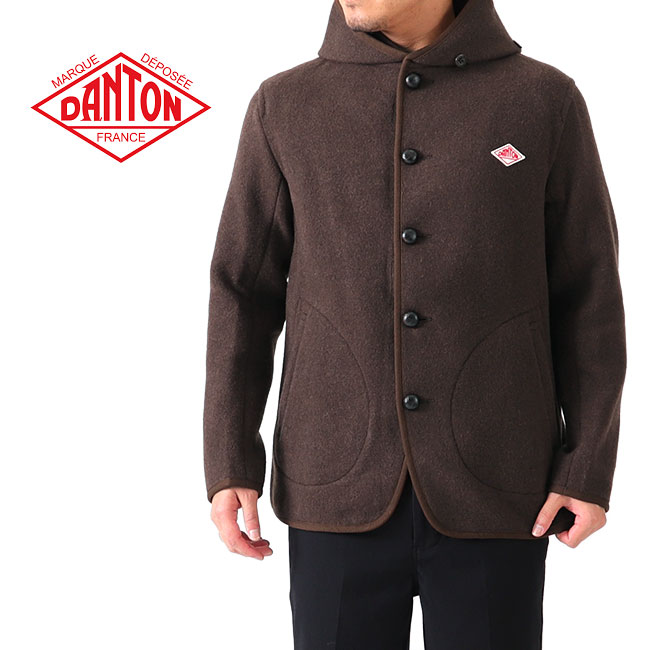 楽天市場】DANTON ダントン ウールモッサ 2WAY フードコート JD-8075