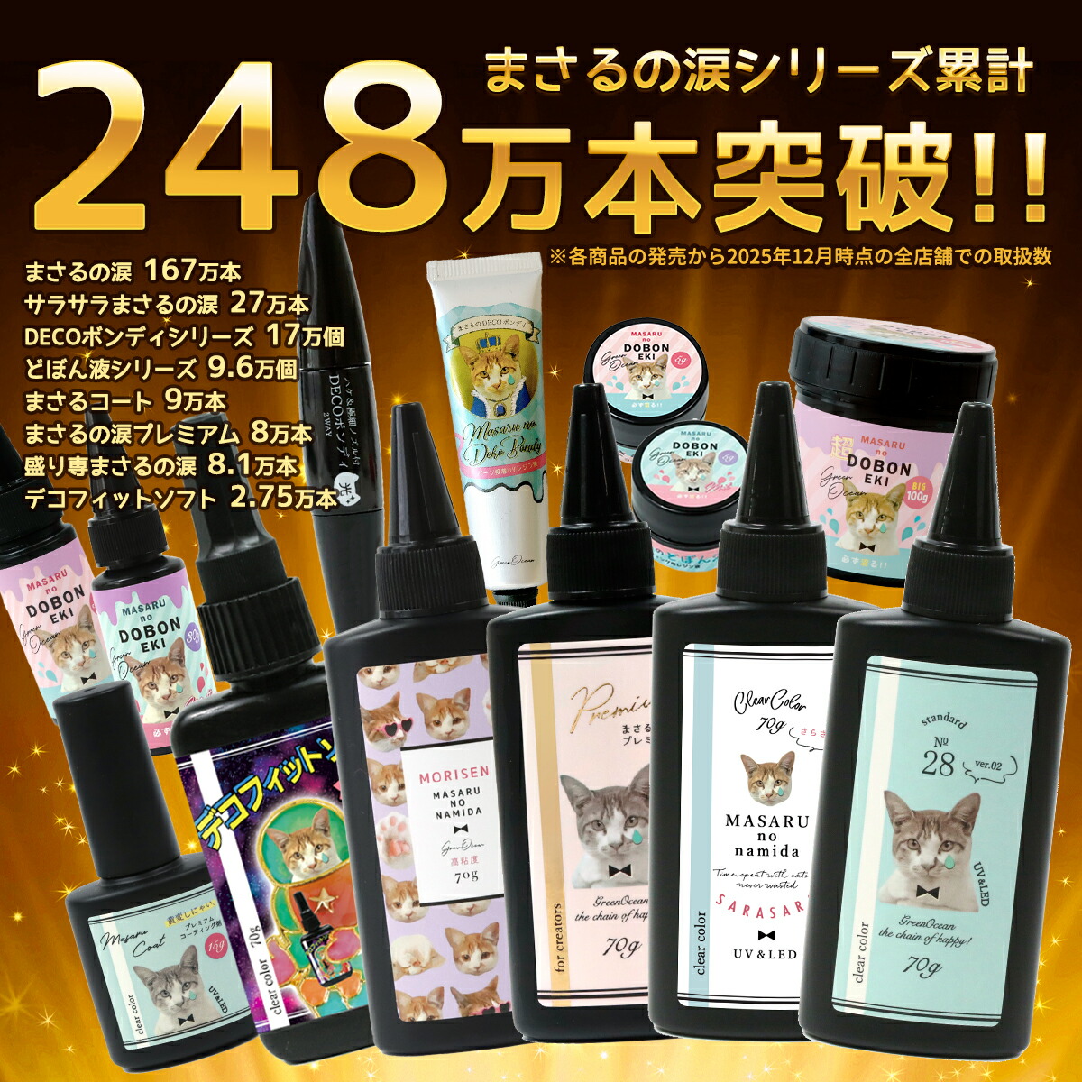 超透明【大容量UV-LEDレジン液】70g 『コスパ＆クオリティー最高峰