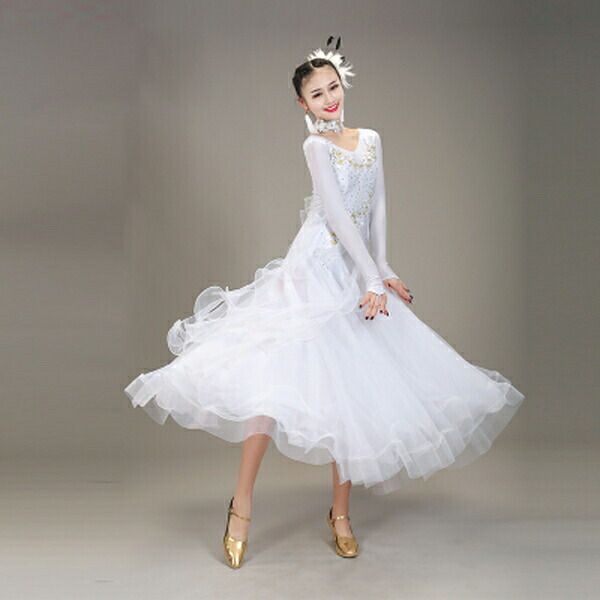 楽天市場】社交ダンス ドレス 社交ダンス衣装 初心者 練習着 競技着