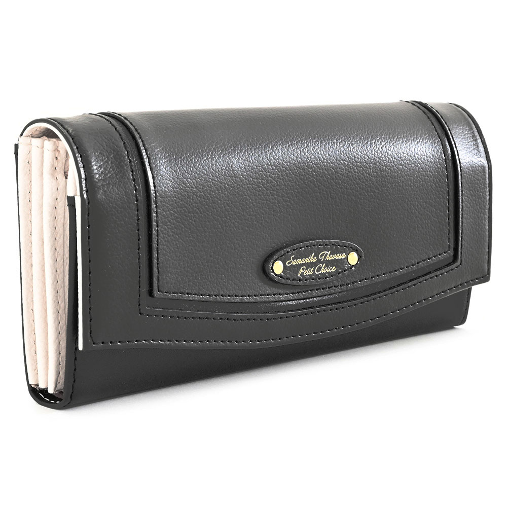 楽天市場】サマンサタバサ 財布 長財布 黒(ブラック