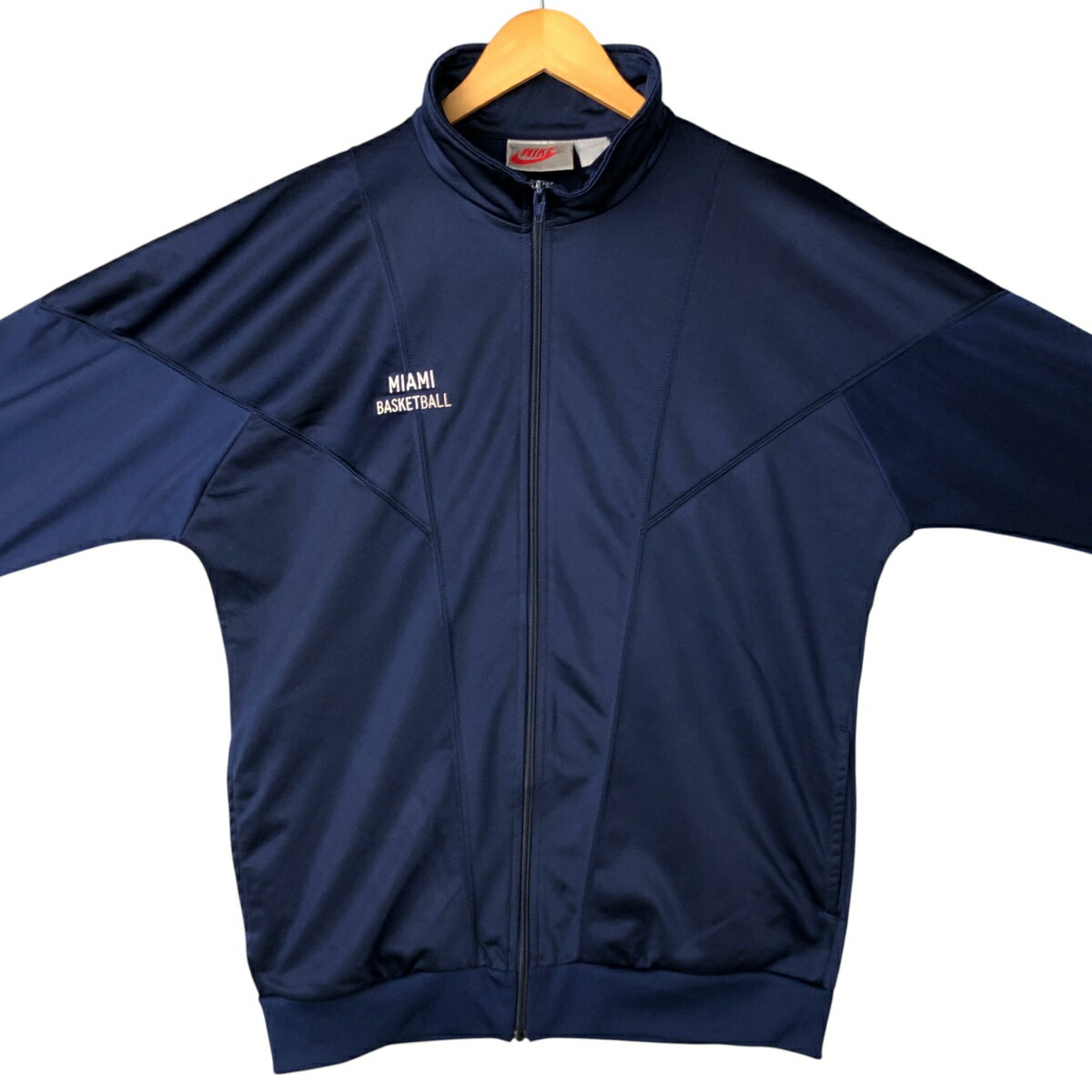 古着 90年代 ナイキ NIKE 銀タグ ジャージ トラックジャケット メンズL