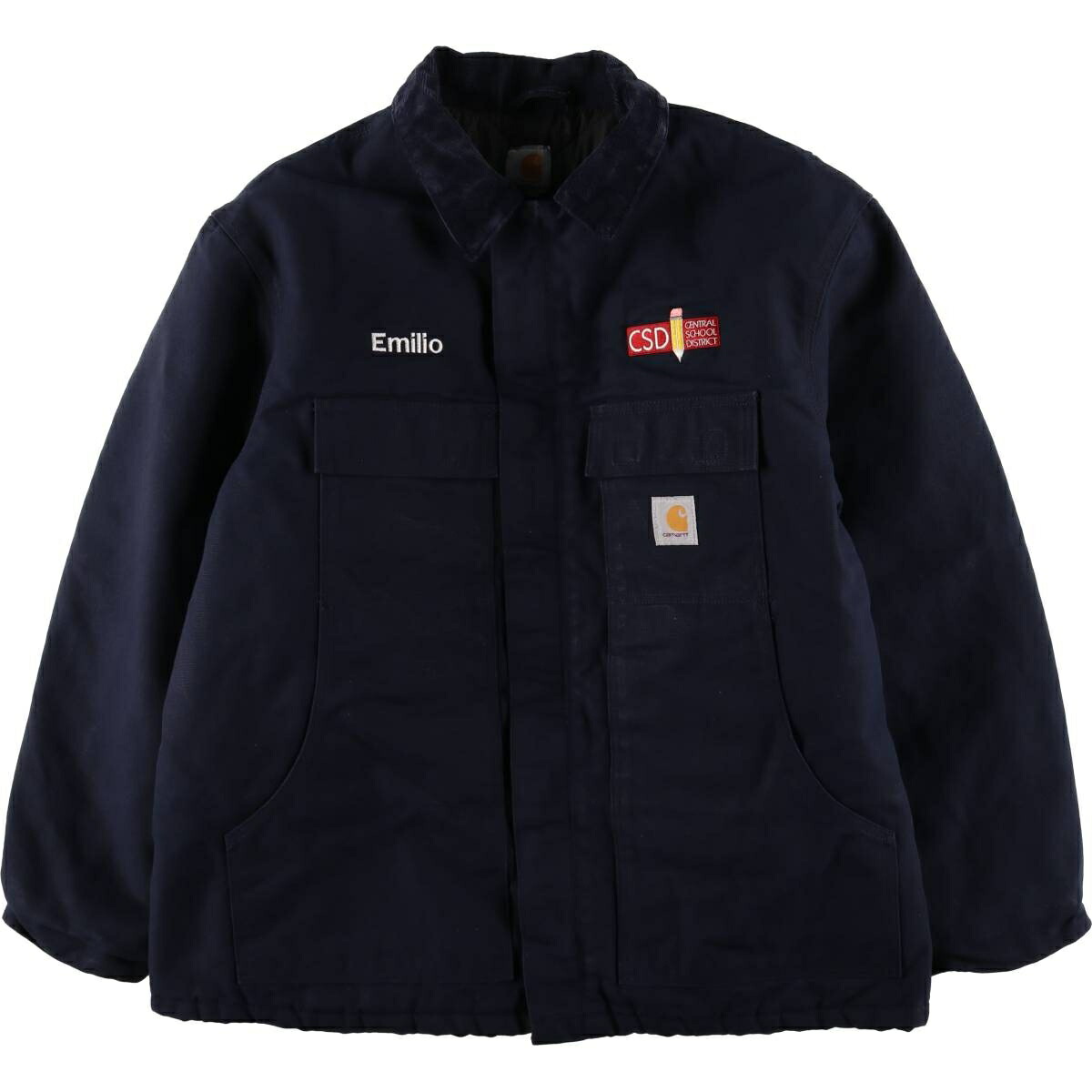 古着 カーハート Carhartt トラディショナルコート 中綿入り ダック