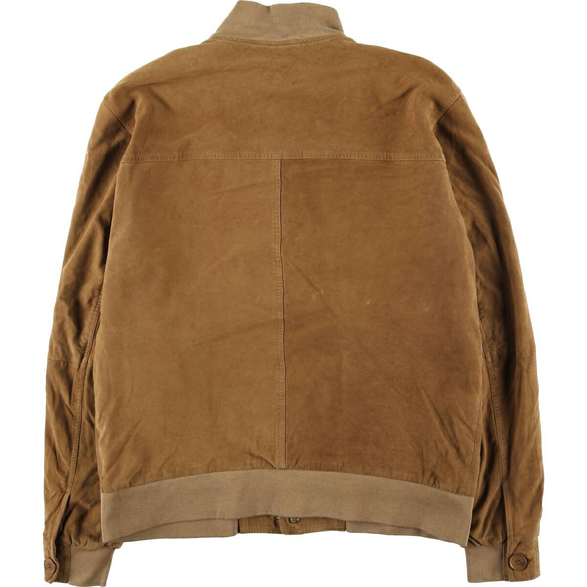 古着 ヒューゴボス HUGO BOSS バルスタージャケット スエードレザー