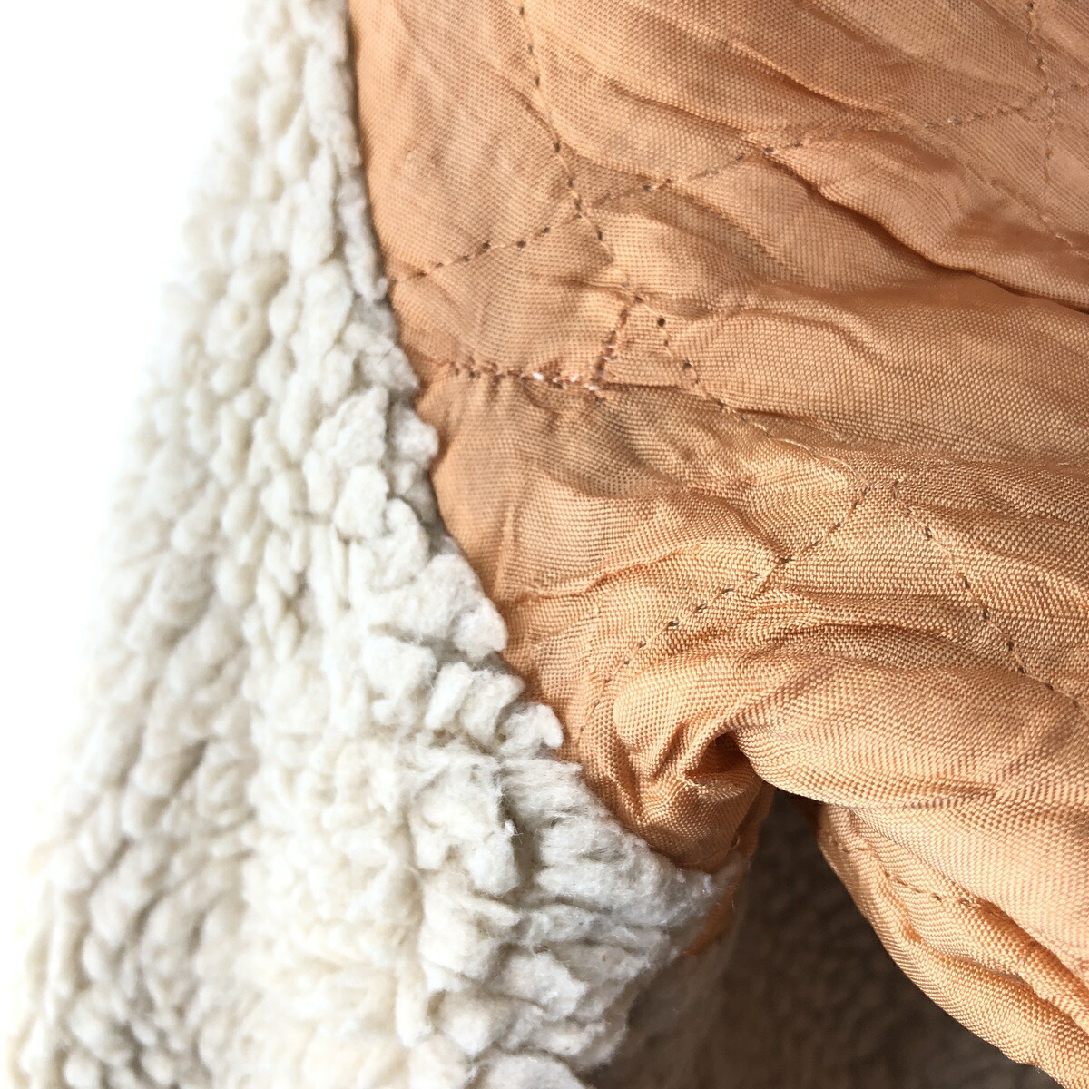 古着 vintage ラングラー シェルパランチコート L オンブレチェック