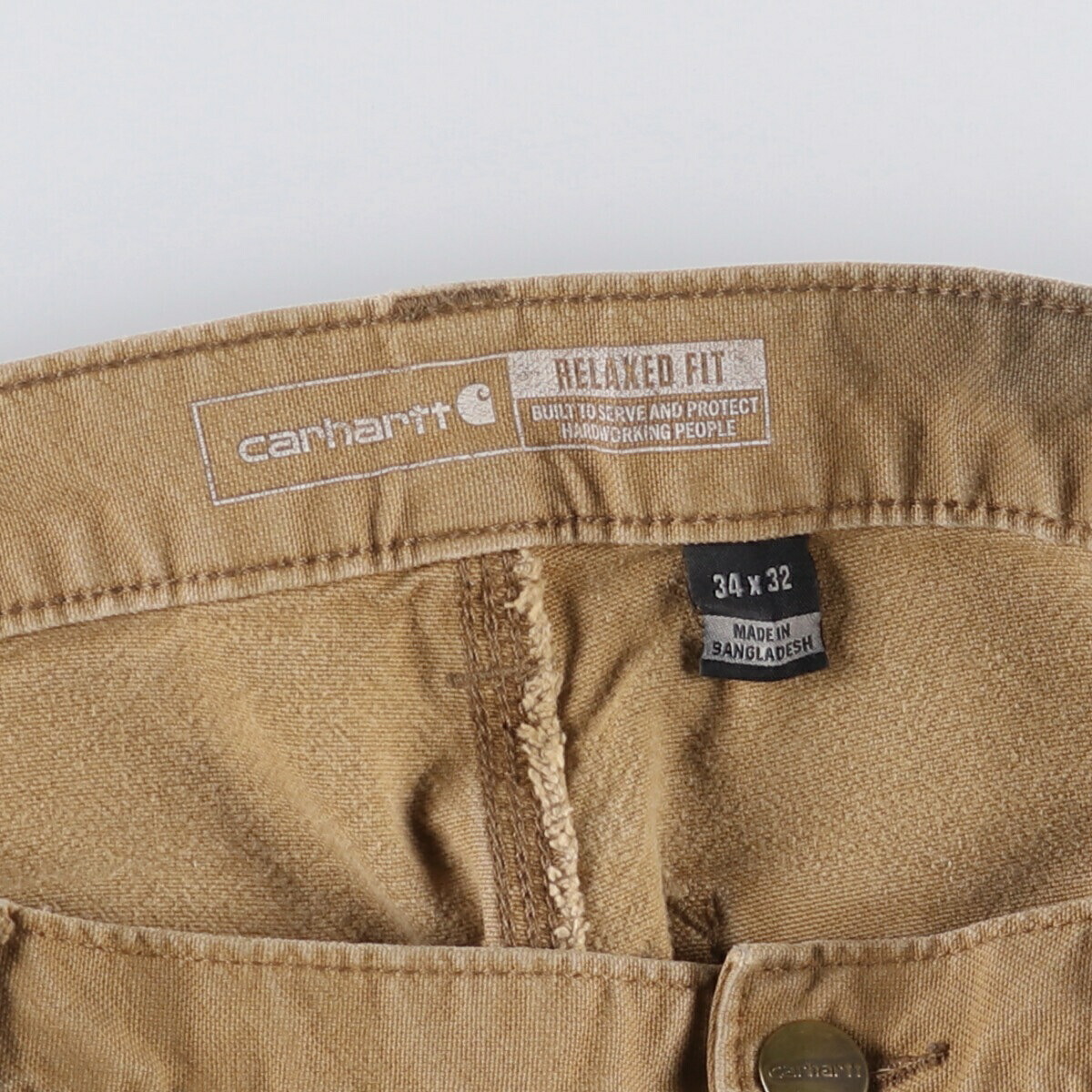 古着 カーハート Carhartt RELAXED FIT ダブルニー ダックペインター