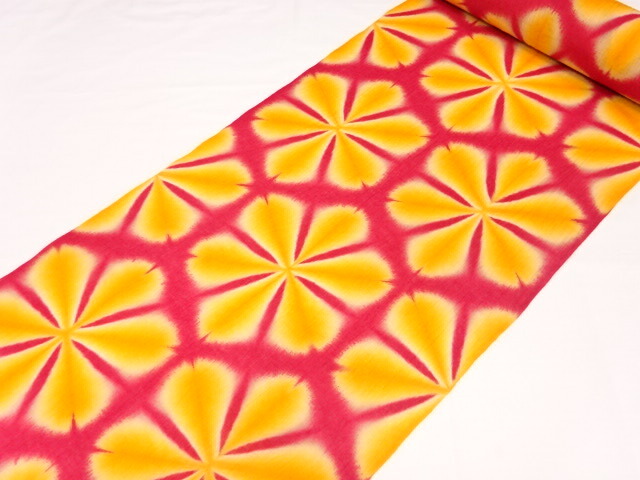 楽天市場】藤井絞 雪花絞 雪花絞り 浴衣 ゆかた 単衣きもの 夏きもの