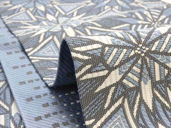 楽天市場】半幅帯 正絹 リバーシブル 博多織 小袋帯 長尺 4m グレー 白