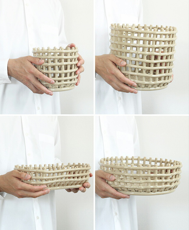 お取り寄せ】Ferm Living (ファームリビング) Ceramic Basket