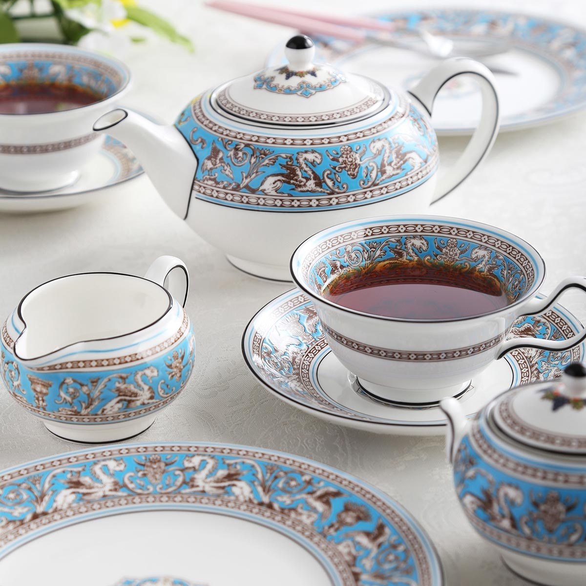 楽天市場】ウェッジウッド (Wedgwood) フロレンティーン ターコイズ