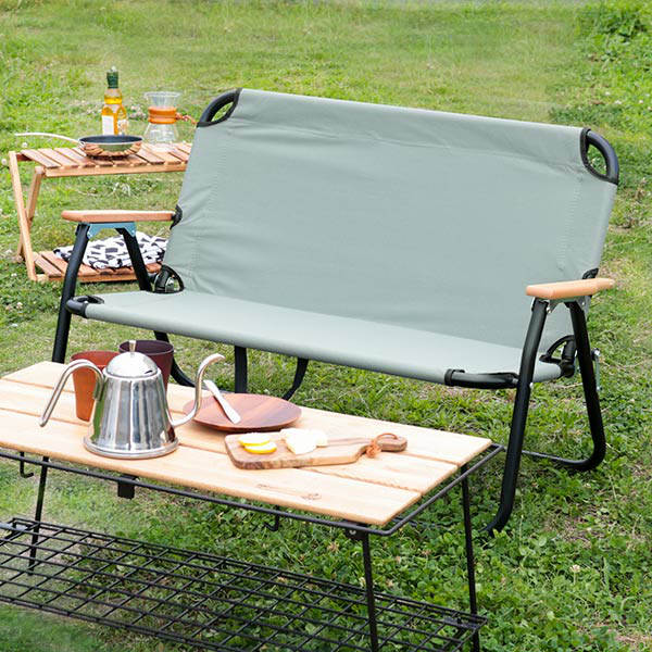 楽天市場】アウトドアチェア 折りたたみ 2人用 フォールディングチェア