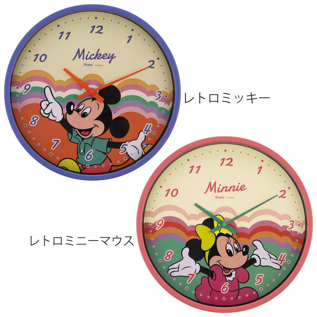 希少】 ディズニー公式 ヴィンテージ クロック 首振りギミック 希少