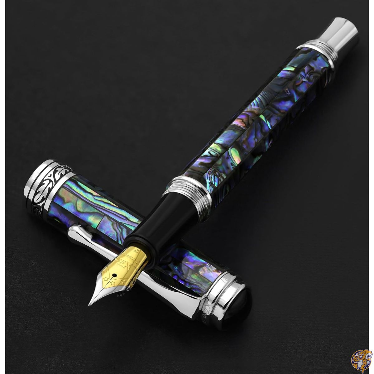 楽天市場】【クーポン配信中】Xezo 天然パウアワビファイン万年筆