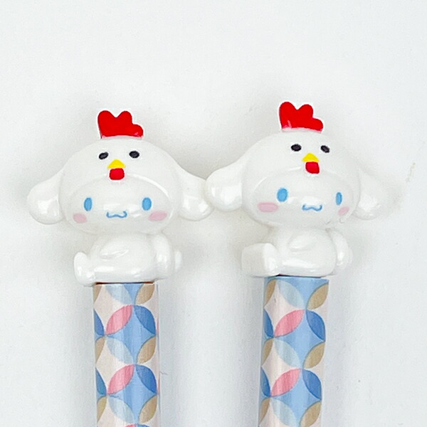 サンリオ シナモロール 『酉』 マスコット付き 箸・箸置き 干支