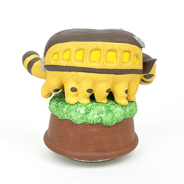 スタジオジブリ となりのトトロ 磁器オルゴール ネコバス 木の上