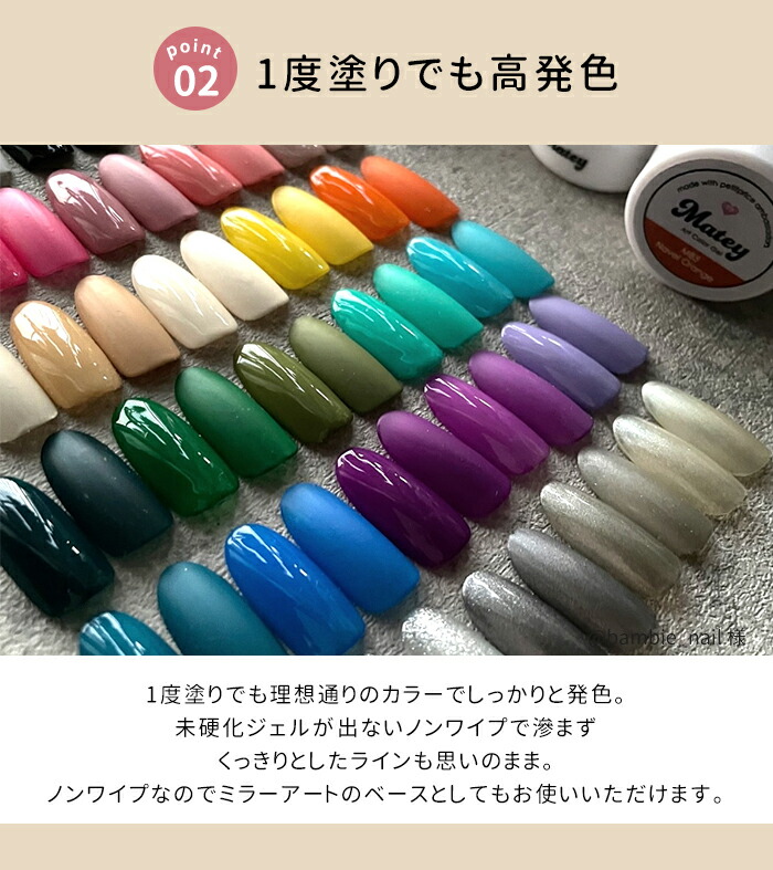 楽天市場】matey アートカラージェル ジェルネイル セルフネイル