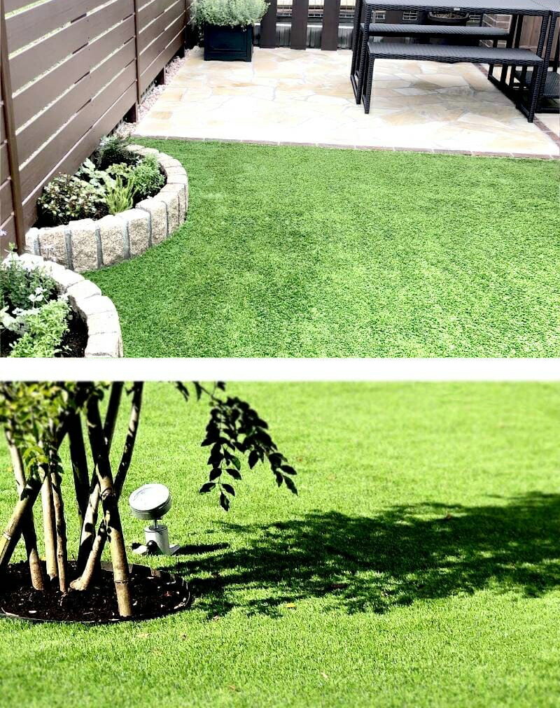 楽天市場】人工芝 人工芝生 ロール 2mx10m プロ仕様 高密度 リアル