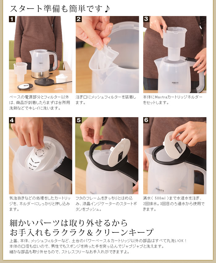 インテリアショップ roomy ラッセルホブズ ブリタ ウォータフィルター