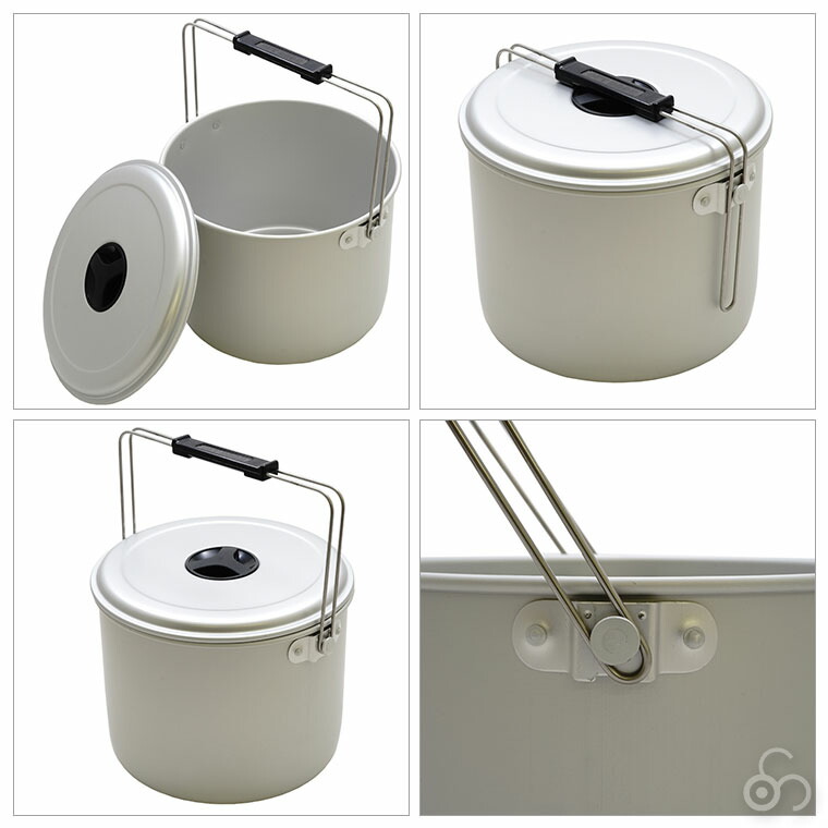 楽天市場】EVERNEW アルミコッヘル LL アウトドア キャンプ ECA165