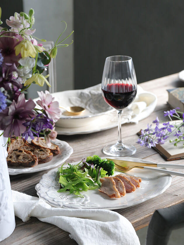 楽天市場】ディナープレート 30x26cm ホワイト Virginia Casa