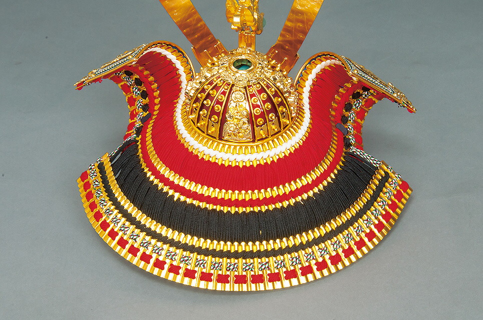 五月人形兜平台飾りセット【P93013】総檜造りの台屏風に豪華な牡丹金物