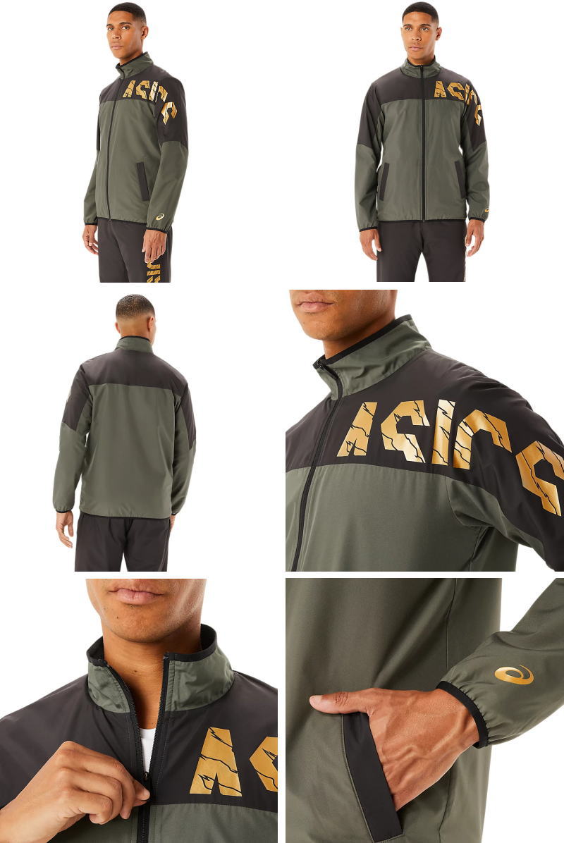 楽天市場】お取り寄せ発送 アシックス ウインドブレーカー 上下 メンズ