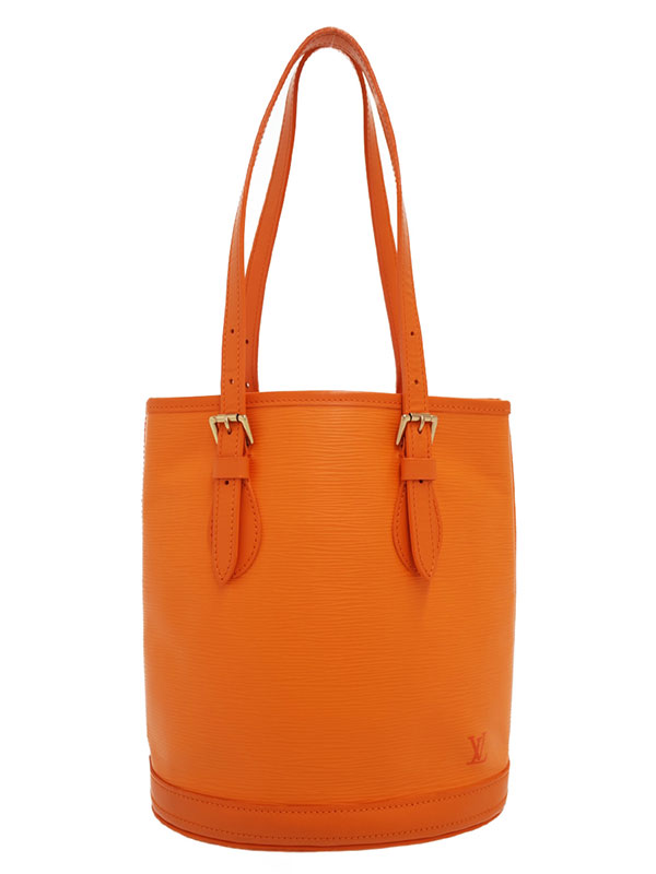 LOUIS VUITTON】【バケツ型バッグ】【ポーチ付】ルイヴィトン『エピ
