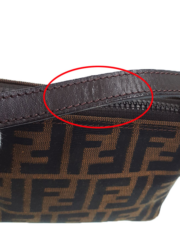 FENDI】フェンディ『ズッカ柄 アクセサリーポーチ』26810 レディース