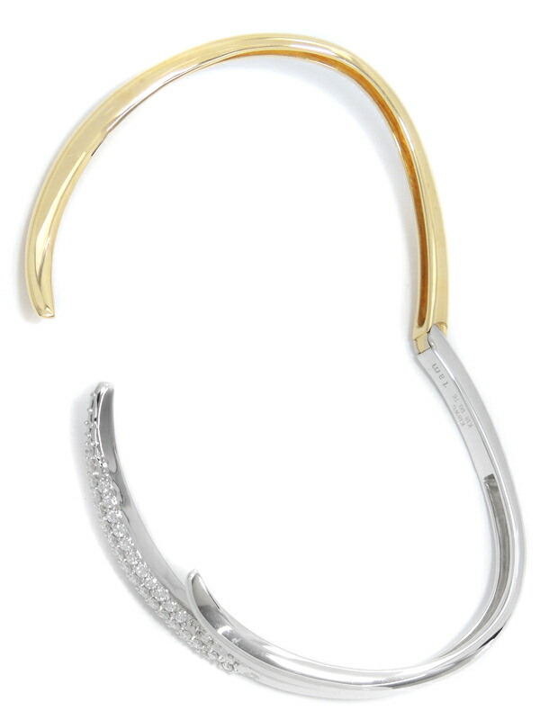 Tam】田村宗敬『K18YG/K18WG ブレスレット ダイヤモンド0.76ct』1週間