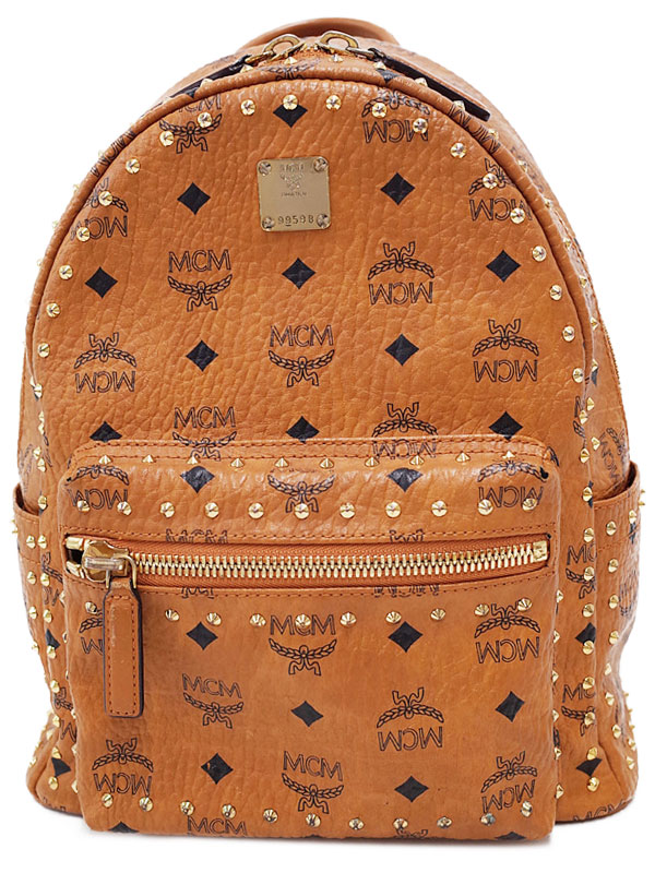 MCM】【リュックサック】エムシーエム『スターク スタッズアウトライン