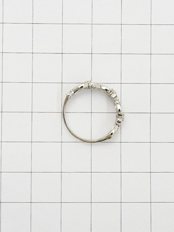 Vendome Aoyama】ヴァンドーム青山『PT950 ダイヤモンド0.28ct リング