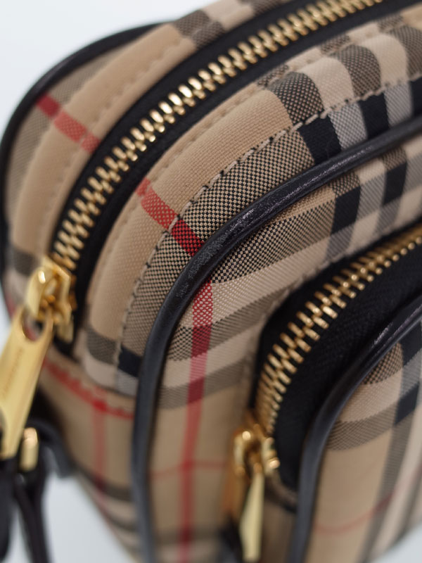 BURBERRY】バーバリー『ヴィンテージチェック SM カメラバッグ