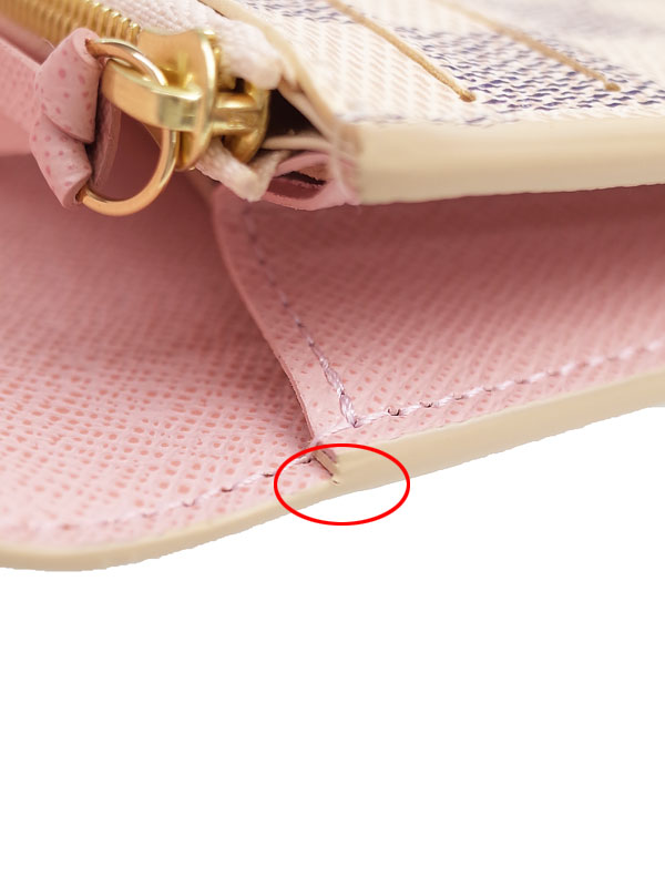 LOUIS VUITTON】ルイヴィトン『ダミエ アズール ポルトフォイユ