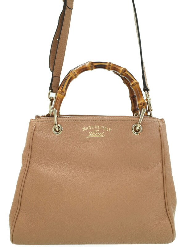 GUCCI】グッチ『バンブーショッパー スモールトート』336032