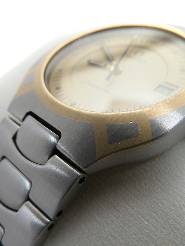 OMEGA】オメガ『シーマスター ポラリス』メンズ クォーツ 1週間保証