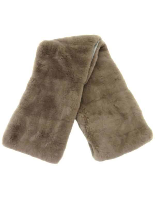 Loro Piana】ロロピアーナ『ベビーカシミヤ ミンクマフラー