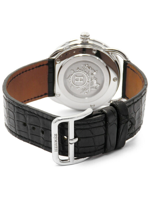 HERMES】エルメス『アルソー』AR5.710 メンズ クォーツ 1ヶ月保証