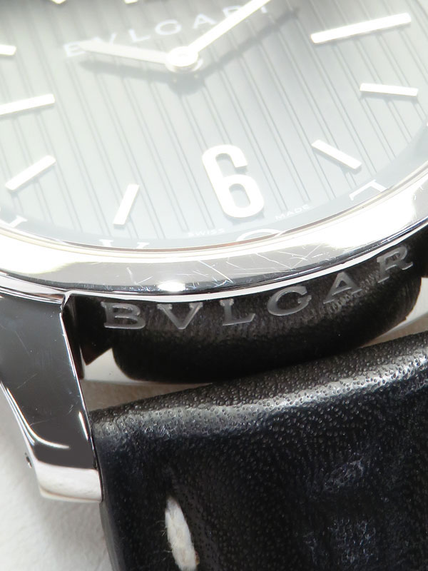 BVLGARI】ブルガリ『ソロテンポ』ST42S メンズ クォーツ 1ヶ月保証