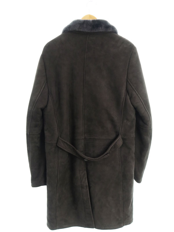 EMMETI】エンメティ『ムートンコート size50』メンズ スエードコート 1