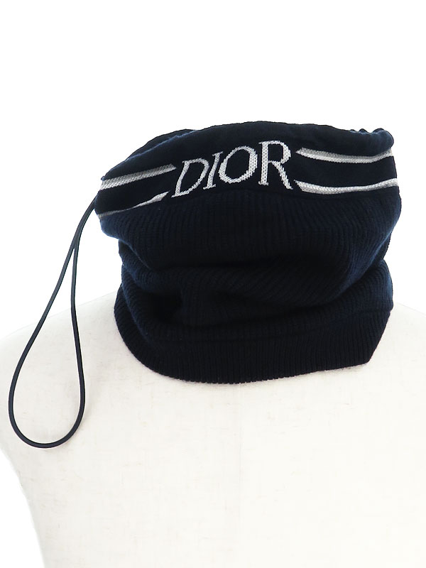 Dior Homme】ディオールオム『ロゴ ネックウォーマー』113ME04AT232
